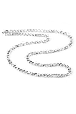 Erkek 316L Paslanmaz Çelik Kolye | Suya Dayanıklı Modern Zincir (60cm)