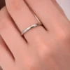 Zarif İnce Klasik Yüzük | Minimalist Stil | 18 Numara